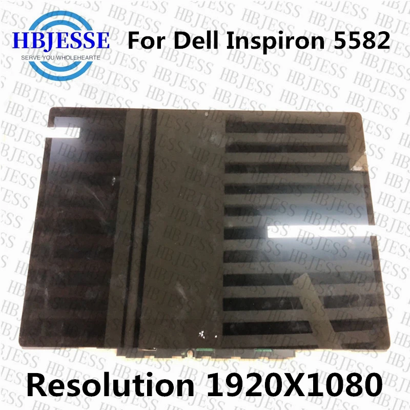 

Сенсорный экран FHD 15,6 дюйма для Dell Inspiron 15-5000 5582 2 в 1 P78F P78F001, ЖК-экран с широкоформатным цифровым преобразователем, замена в сборе