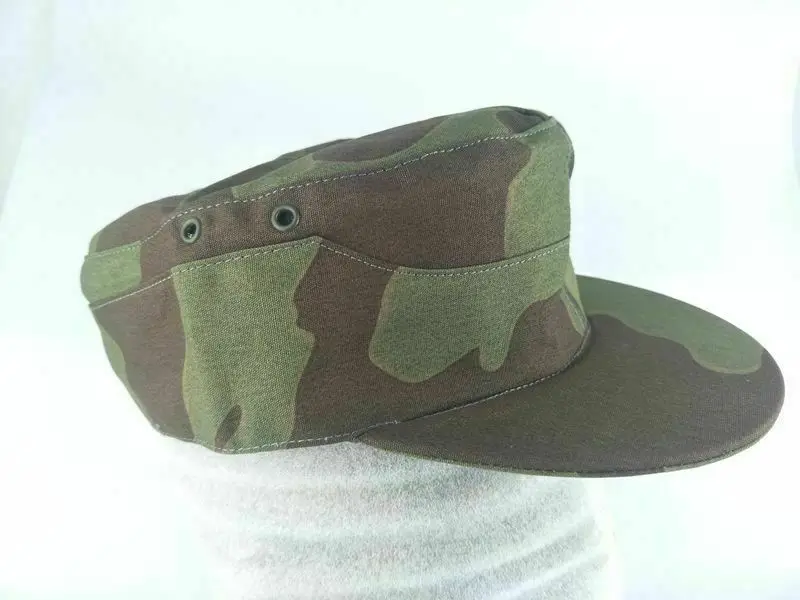 WW2 GERMAN ARMY SOLDIER ITALIAN CAMO FIELD CAP MILITARY HAT HI-Q1943 armyshop2008