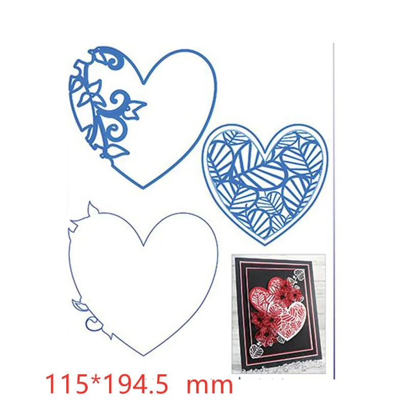 

Sweet Heart Shape Metal Cutting dies 2019 new Craft Dies for Embossing Paper Card making Scrapbooking Decoration Photo Making