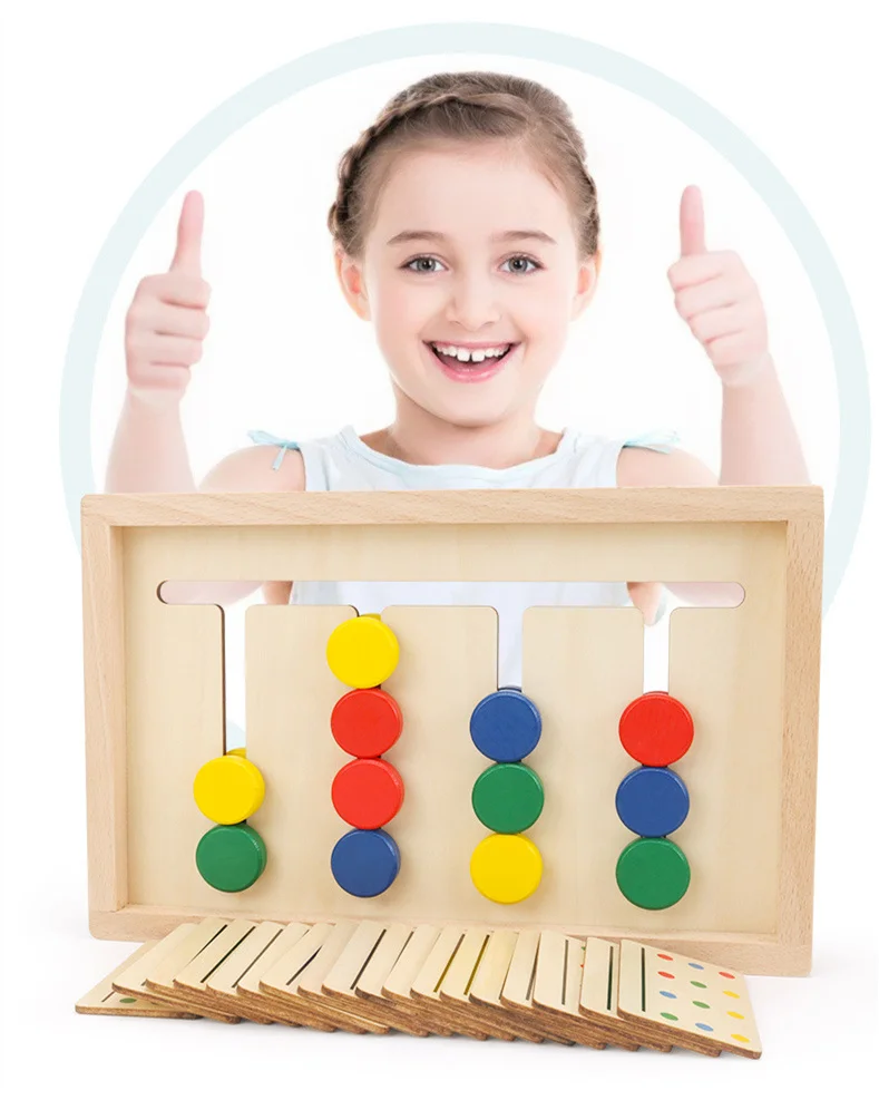 Montessori Wooden Math Logic Puzzle Game Educational Toys - Temu