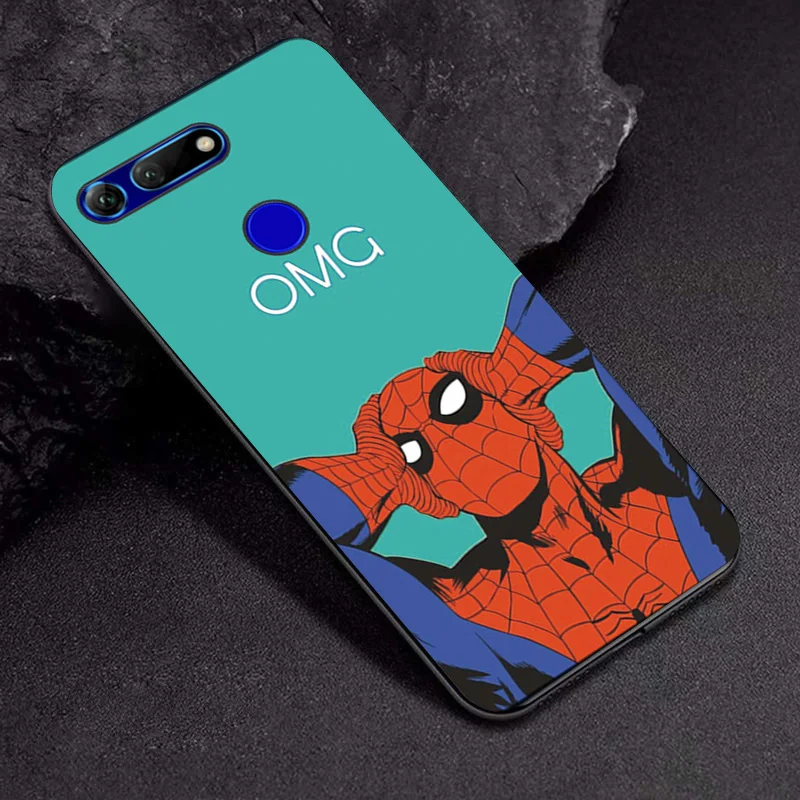 Чехол Marvel Hero для huawei Honor View 20, мягкий чехол, черный ТПУ P Smart Z P Smart, чехол для huawei Honor V20 V10, чехол - Цвет: TPUBLK629