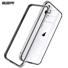 아이폰 11 프로 맥스 커버에 대한 esr 금속 범퍼 전화 케이스 아이폰 11 11 프로에 대한 부드러운 내부 케이스와 브랜드 보호 쉴드 프레임(China)
