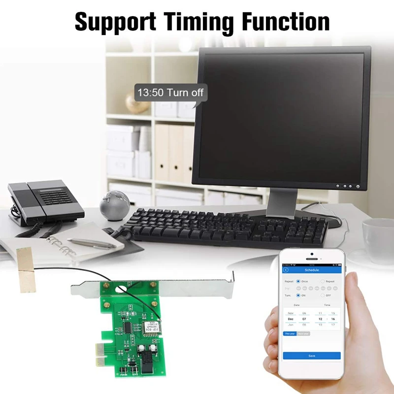 Пульт дистанционного управления для настольного ПК EWeLink Mini PCI E карта