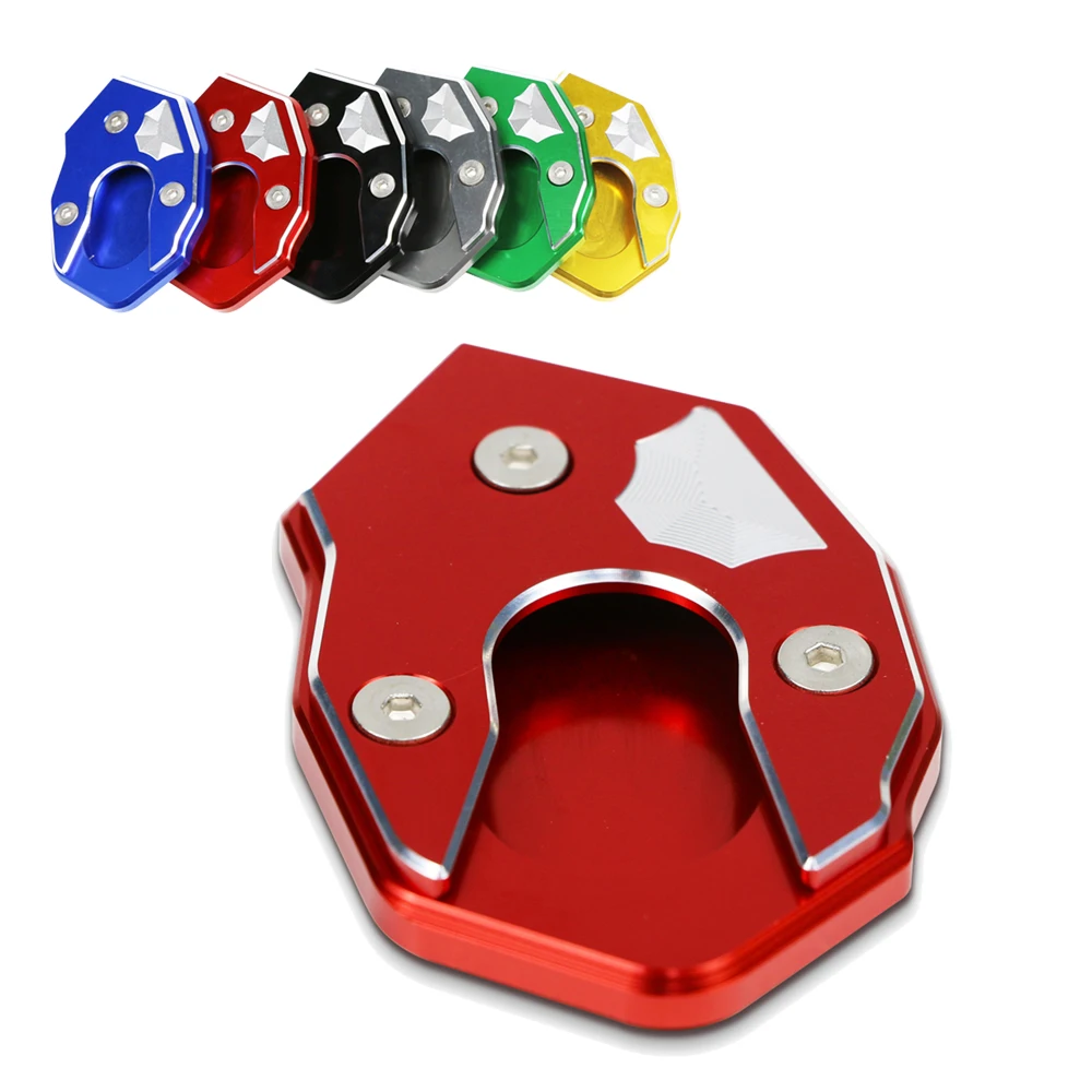 

For KAWASAKI NINJA ZX-6R ZX6R ZX 6R Motorcycle Foot Side Stand Enlarger Plate Kickstand Enlarge Extension