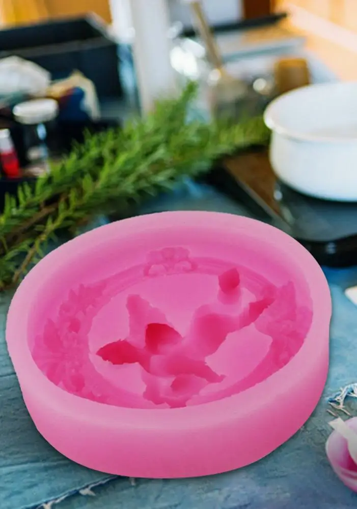 Силиконовая форма Ангел мыло ручной работы плесень DIY выпечки инструменты для торта помадка шоколада изготовление Высокое качество Быстрая Новинка