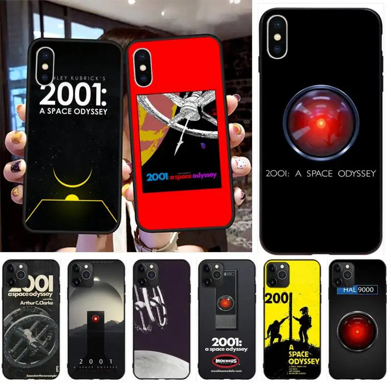 Мягкий чехол CUTEWANAN HAL 9000 2001 A Space Odyssey для iPhone 11 pro XS MAX 8 7 6 6S Plus X 5S SE 2020 XR | Мобильные