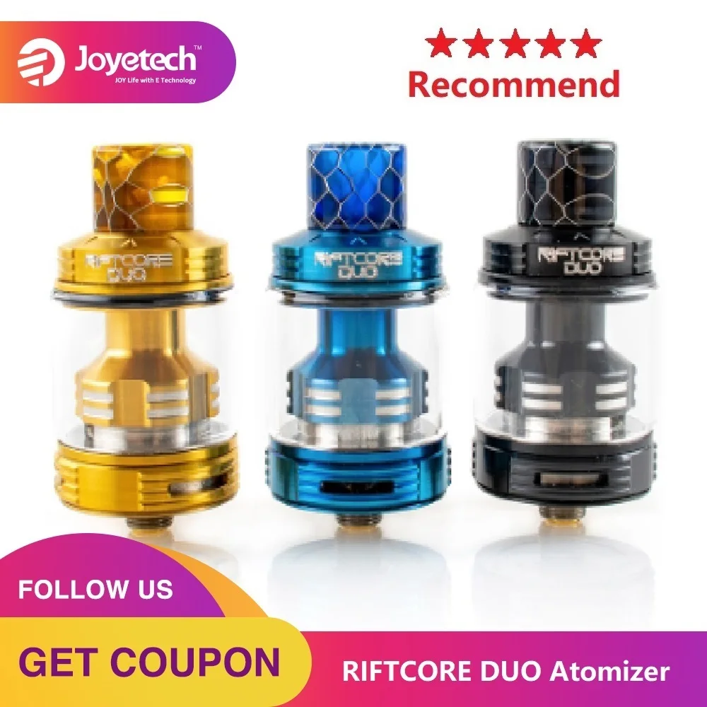 Оригинальный атомайзер Joyetech RIFTCORE Duo емкость 3 5 мл электронная сигарета вейпер