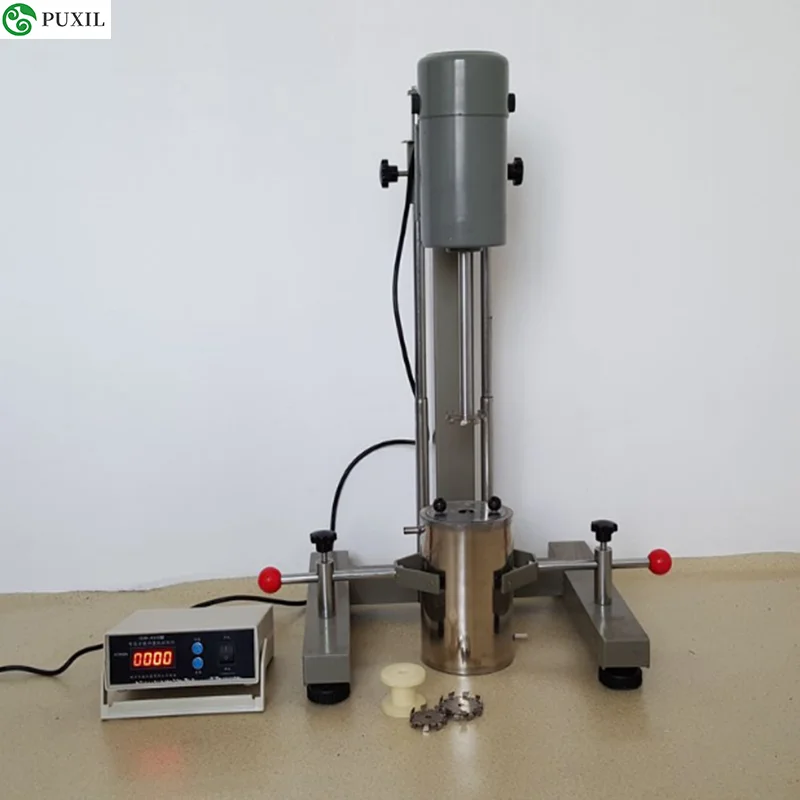 

New FS-400D high speed laboratory dispersion mixer Digital display grinding and dispersion painting machine / ink dispersion 400