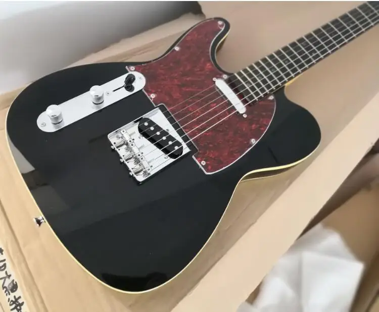 Фабричный пользовательский магазин новейший черный корпус электрогитары tl С
