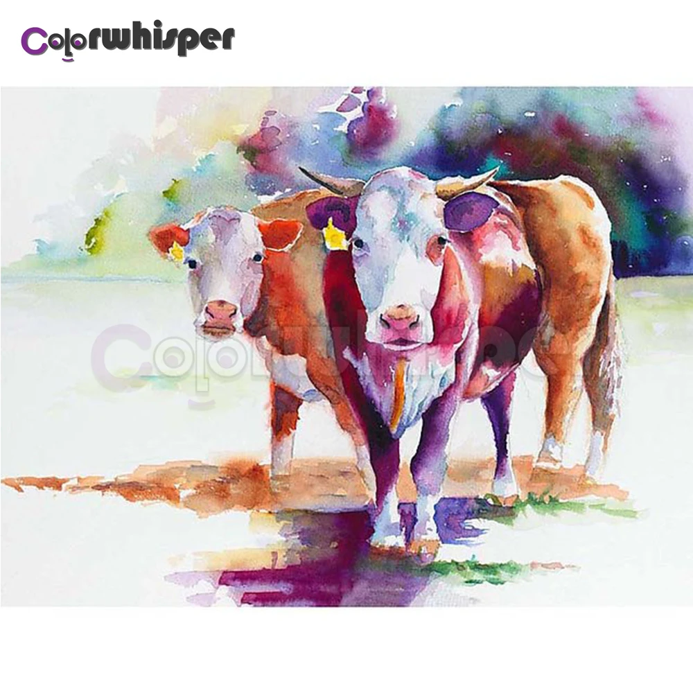 

Diamond Painting Full Square/Round Drill Cow 5D Daimond Painting Embroidery Cross Stitch Mosaic Crystal Picture Art Z1384