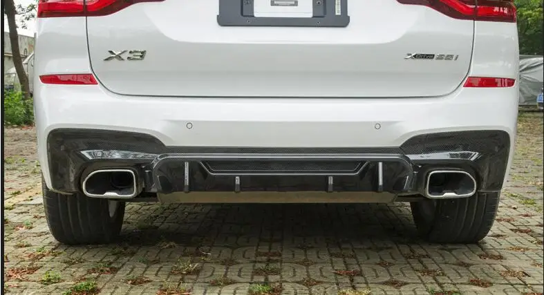 Спойлер для BMW X3 2019 2020 задний спойлер G01 переднего бампера защитные