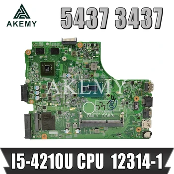 

Laptop motherboard For DELL Inspiron 14R 3437 5437 I5-4210U Mainboard 12314-1 CN-0YFVC4 0YFVC4 SR170 N14P-GV2-S-A2