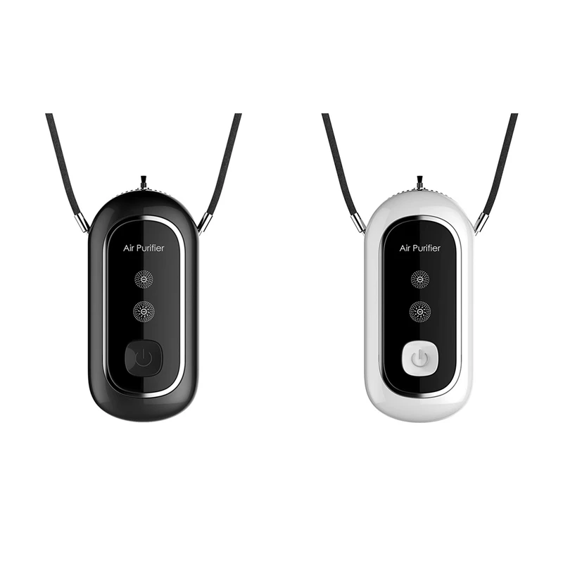 Fashionable Personal Wearable Mini Portable Built-In Fan 160 Million Negative Ion Generator Hanging Neck Purifier | Бытовая техника