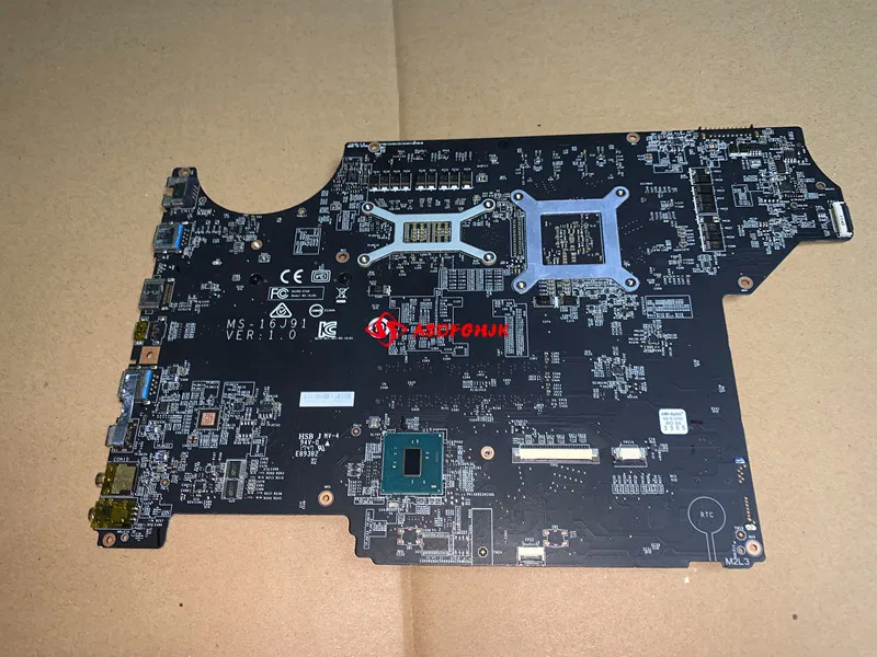 

Original MS-16J91 REV 1.0 FOR MSI MS-16J9 MS-1799 LAPTOP MOTHERBOARD GE62VR GE72VR GP72VR GP62VR GL62M GL72M MAINBOARD WITH CPU