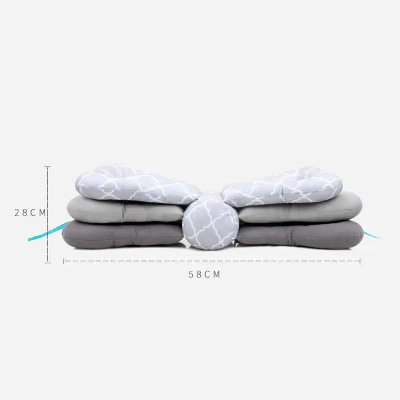 Многофункциональная подушка для грудного вскармливания, регулируемые детские подушки для кормления, практичные детские постельные принадлежности