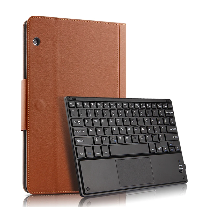 Чехол для huawei MediaPad T5 10 AGS2-W09/L09/L03/W19 10," планшет защитный чехол Bluetooth клавиатура из искусственной кожи чехол+ ручка
