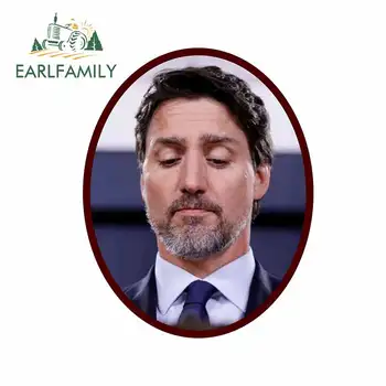 

EARLFAMILY 13cm x 10.4cm for Beard Zane Barlas Car Stickers Vinyl Window Trunk Waterproof Window Truck Decal for Vehicle