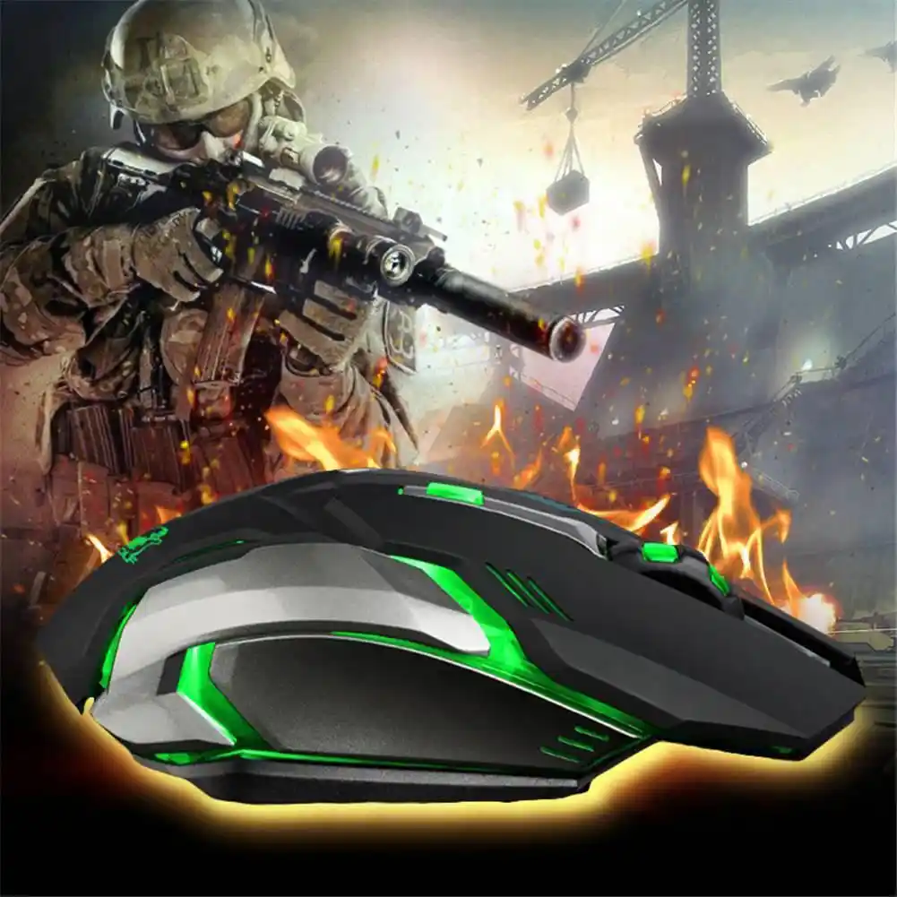 Souris De Jeu Pro Gamer 8d 3200dpi Led Optique Filaire Reglable Souris D Ordinateur Cable Usb Souris D Ordinateur Portable Aliexpress