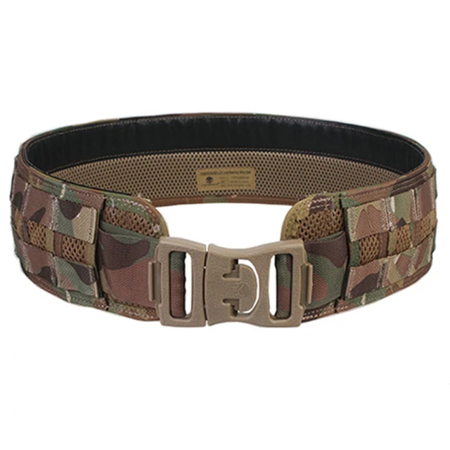  Emersongear AOJQ 1.75-2inch One-pcs Airsoft Combat Belt  Tactical Belt (Black, Small) : Sports & Outdoors