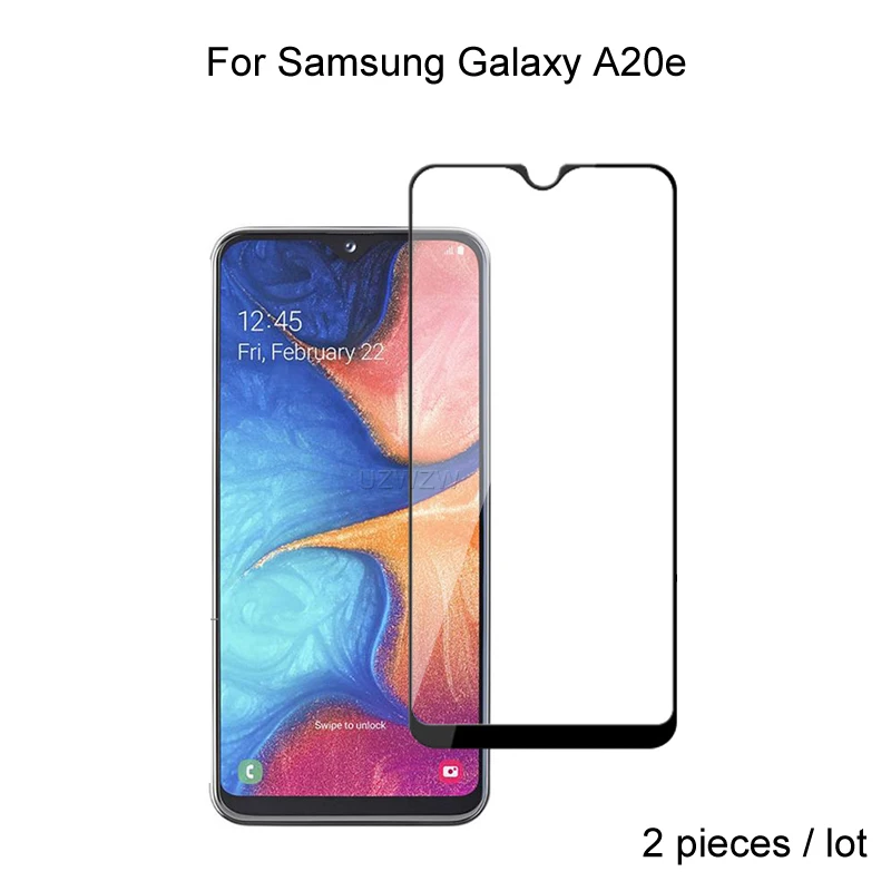 

2pcs Glass For Samsung A20E Full Cover Screen Protector Protective Tempered Glass For Samsung Galaxy A20e Tempered Glass