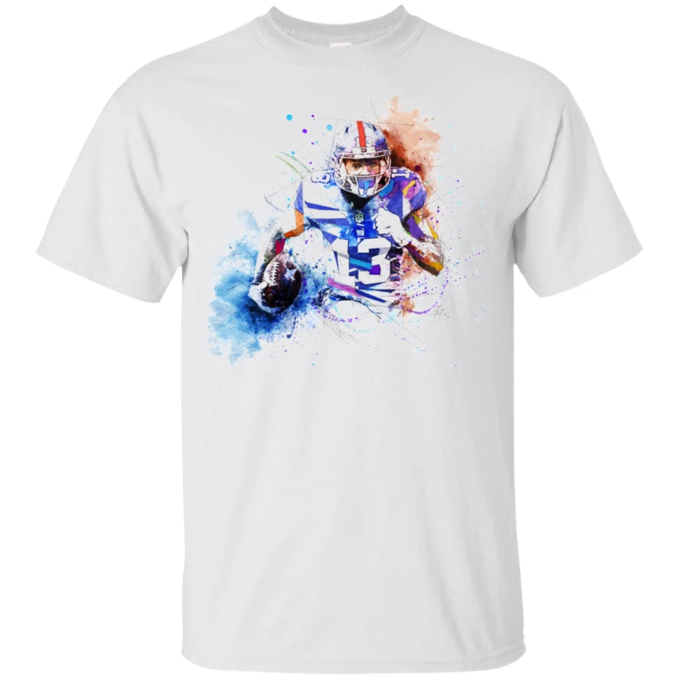 Odell Beckham Jr #13 Футболка мужская футболка с коротким рукавом S-3Xl Homme размера плюс |