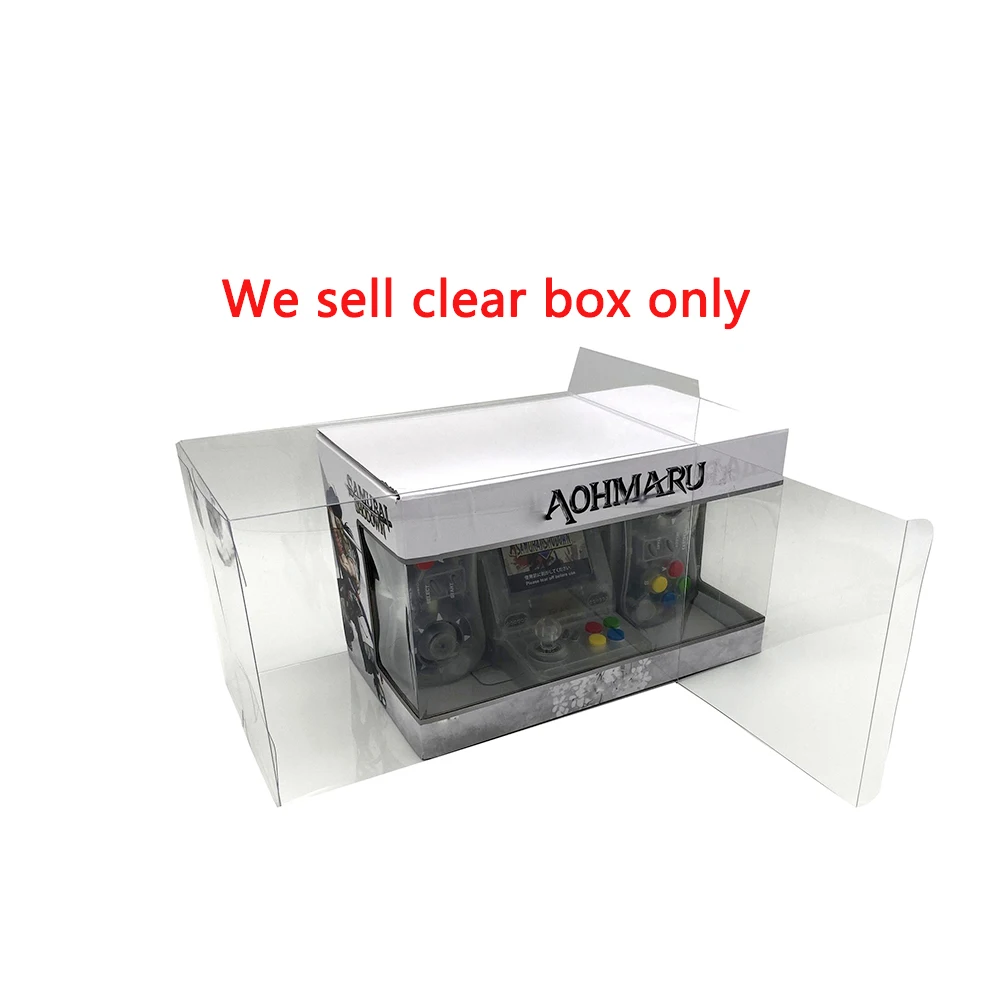 

PET box For SNK NEOGEO mini Samurai Spirits Haohmaru limited version plastic box transparent collection display box