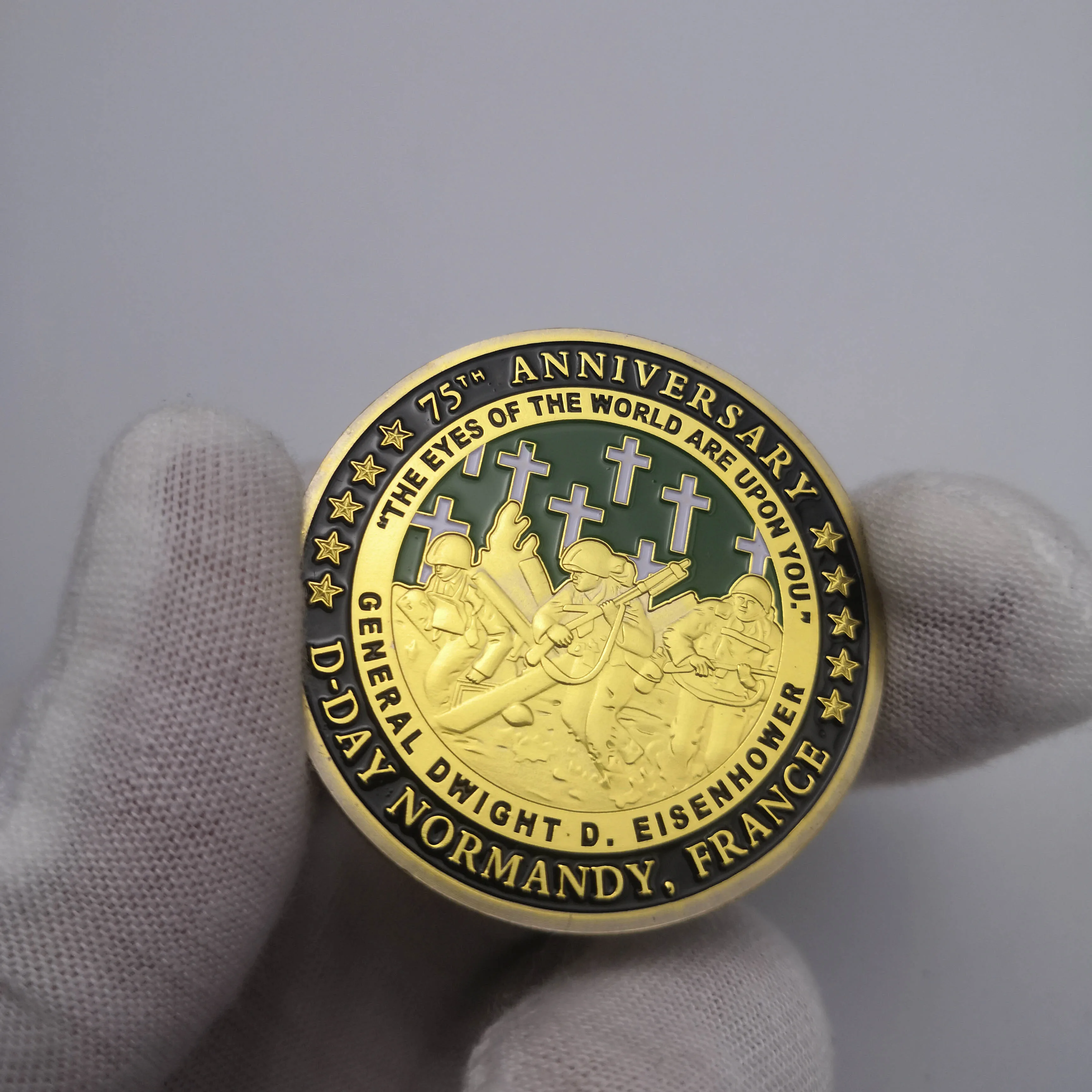 D Day Normandie 1944 A 75th Anniversary 1944-2019 Coin Set, To Include D Day Normandie 1944 A 75th Anniversary 1944-2019 Coin Set, To Include