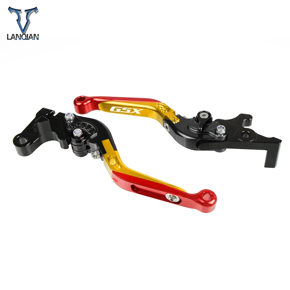 Для Suzuki GSX1400 2001 2002 2003 2004 2005 2006 2007 с логотипом аксессуары для мотоциклов ЧПУ Регулируемые тормозные рычаги сцепления