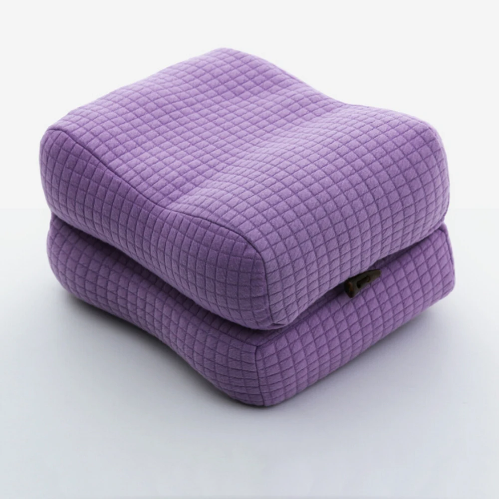 Новинка, 1 шт., подушка для ног, высокое качество, подушка для сна, подушка для ног, подтяжка для ног, подушка для ног, клипса, подушка для ног, предметы домашнего обихода, съемная - Цвет: Фиолетовый