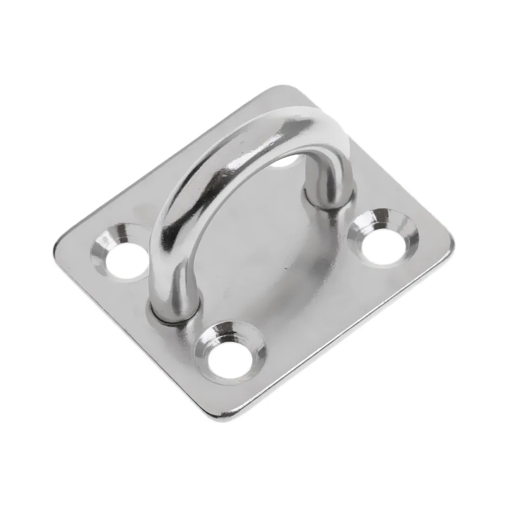 Stainless Steel Anchor Mooring Square Eye Plates Boat Ship Sailiboat 5mm 6mm 8mm Stainless Steel Anchor Mooring Square Eye Plates Boat Ship Sailiboat 5mm 6mm 8mm