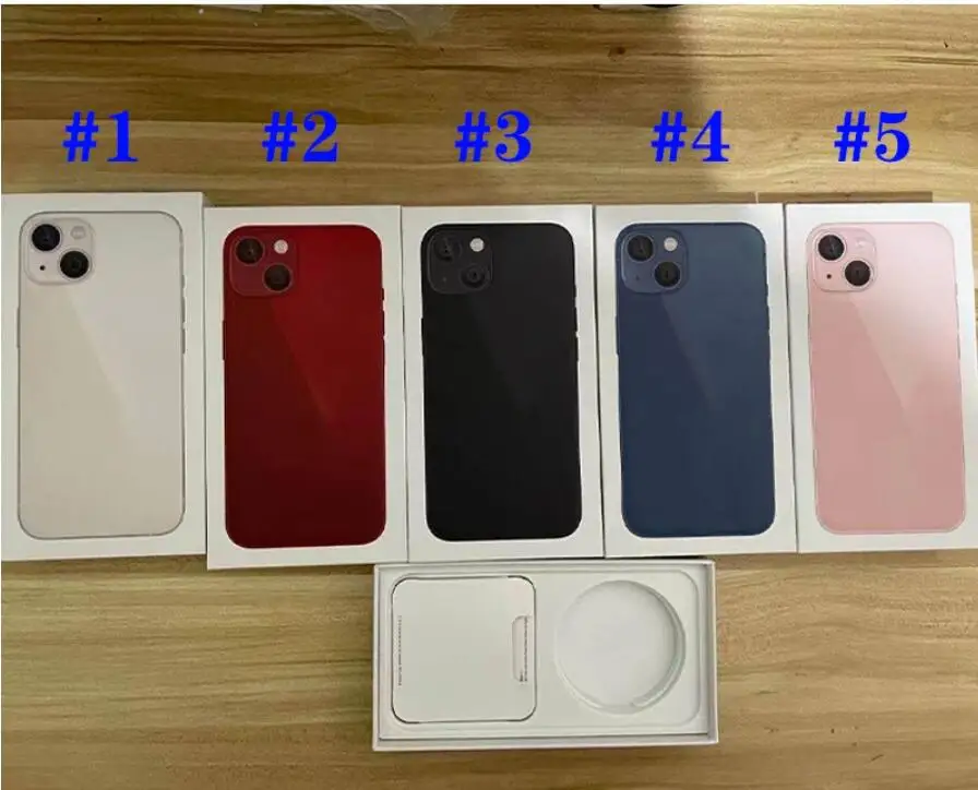 Пустая Картонная Коробка для iPhone 13 Mini 12 Pro Max с коробкой кабеля передачи данных |