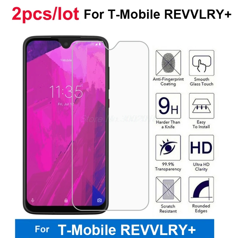 

2Pcs 9H 2.5D Glass Film T-Mobile REVVLRY+ Glass T-Mobile Revvl Plus Tempered Glass On T Mobile Revvlry Plus Screen Protector