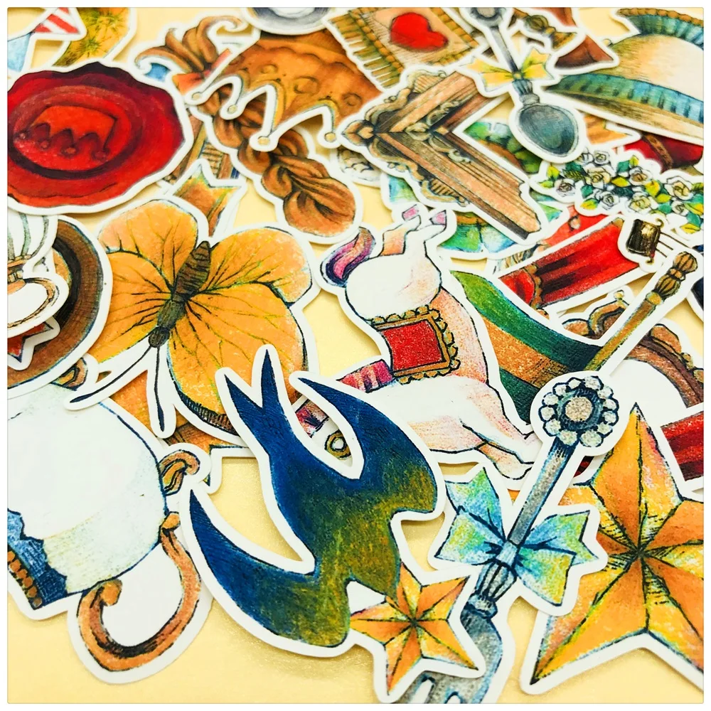 35 шт./компл. Винтаж мультфильм кролик гриб в Стикеры DIY ремесло Скрапбукинг альбом мусор Журнал Планировщик декоративные Стикеры s