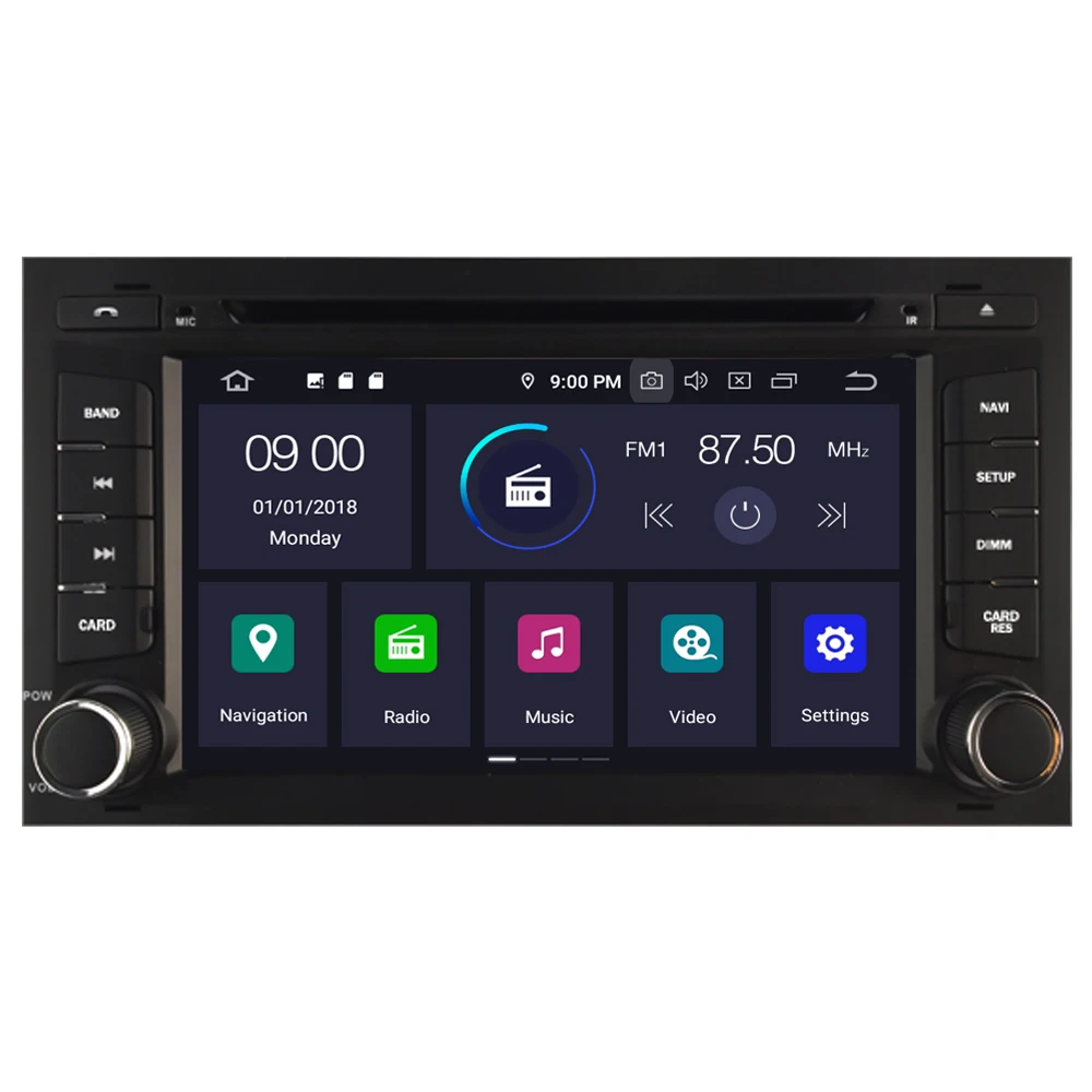 Автомобильный мультимедийный плеер на Android 10 для Seat Leon 2013 2014 2015 2016 4 Гб + 64 ГБ радио