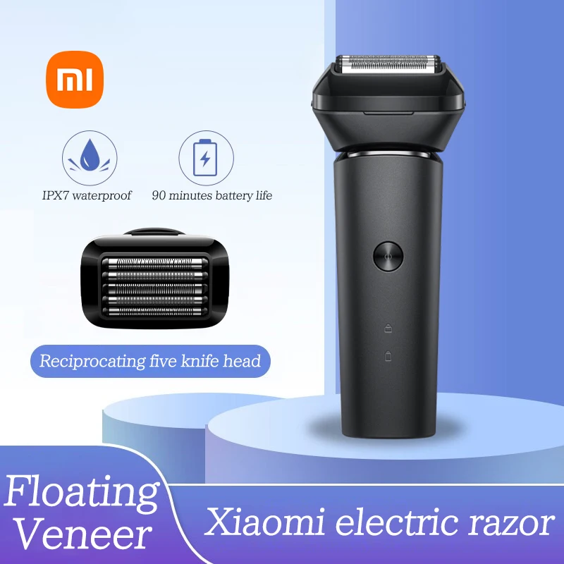 Электробритва Xiaomi MIJIA для мужчин Сменная головка бритья перезаряжаемая