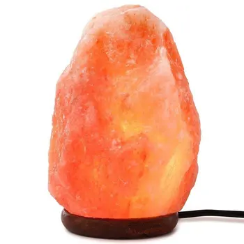 

USB Salt Lamp Crystal Hand Carved Night Light Home Decor Air Purifying with Plug Rock Light Air Purifier Natural ICOCO Holiday