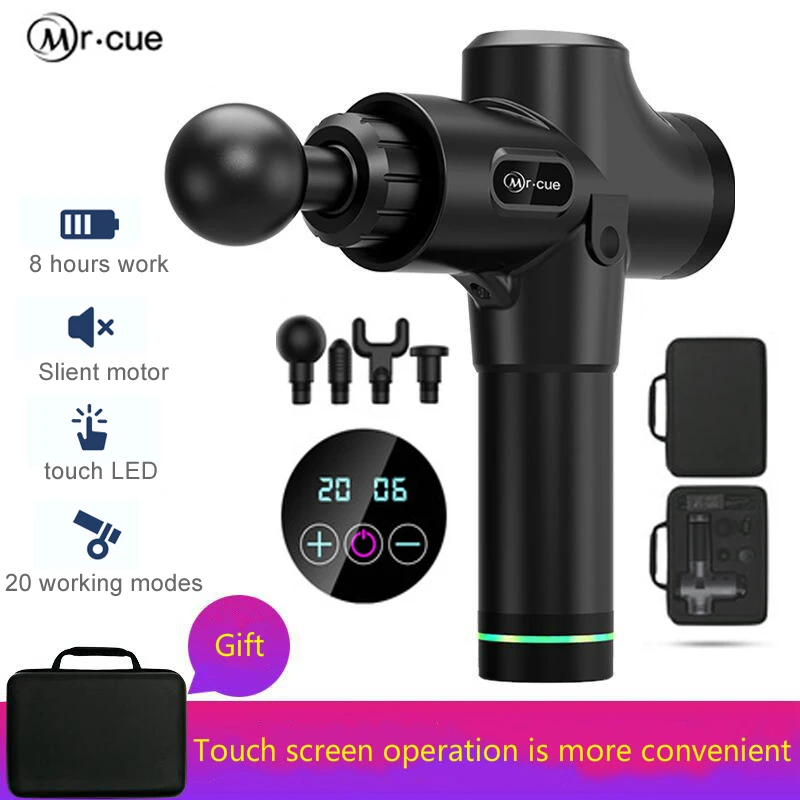 

Muscle Massage Gun Electric Muscle Relaxation Deep Tissue Massager Therapy Gun Muscle Pain Relief Body Shaping Massage Device