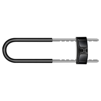 

Smart Fingerprint U-Lock Waterproof Portable Security Anti-Theft Lock,for Office, Shop, House, Motorcycle, Bicycle, Etc.