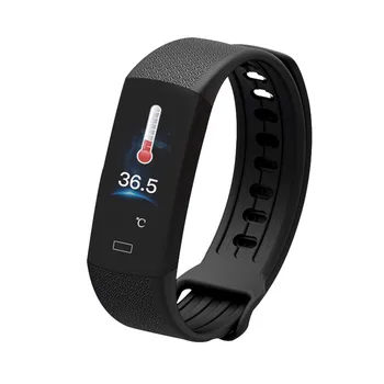 

Smart Watch Body Temperature Smart Bracelet Heart Rate Monitor Smart Watch Fitness Heart Rate Blood Pressure Blood Oxygen Watch