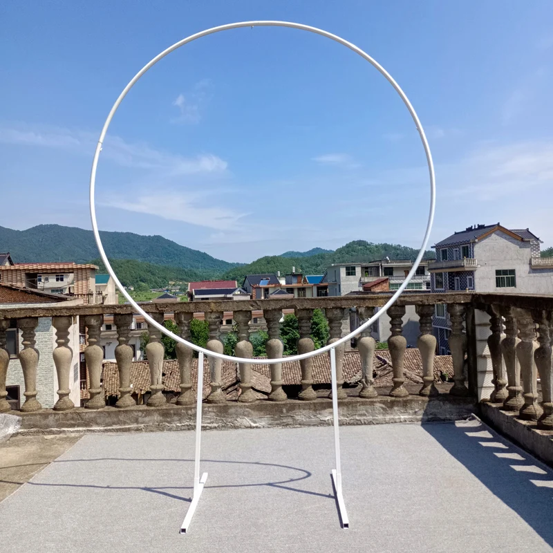 Wedding arch stand wedding arch set party arch set wedding flower stand Heightened Round Wedding Arch Background Stand Party Decoration