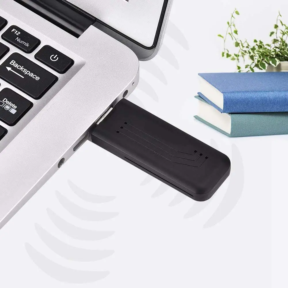 LumiParty Mini 1200 Мбит/с беспроводной USB Wi-Fi приемник ключ 802.11ac двухдиапазонный 2,4G 5 ГГц для ПК Windows/MAC OS/Linux