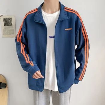 

Men's jackets fall 2019 new slim original jacket jacket loose casual large stand-up collar individuality youth men's wear