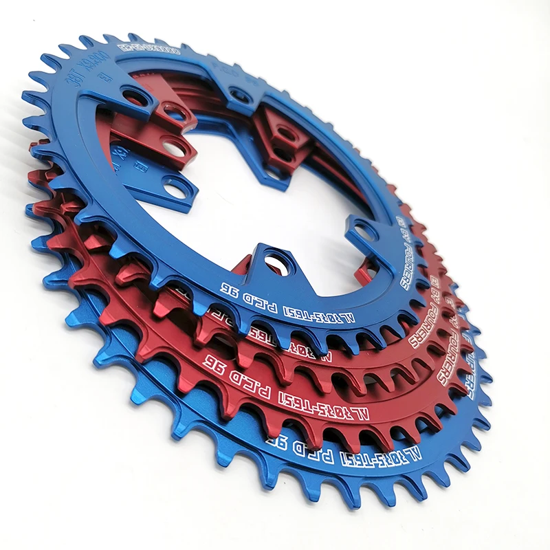 FOURIERS CR-E1-DX8000 велосипедная цепь колеса с ЧПУ однодисковые зубья для Shimano XT M8000 11 скоростей PCD 96 мм части велосипеда