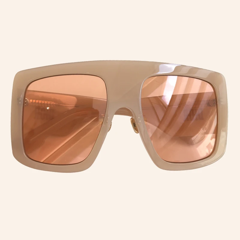 No.1 Sunglasses Новое поступление, квадратные солнцезащитные очки для женщин и мужчин, брендовые дизайнерские солнцезащитные очки больших размеров - Цвет линз: No.1 Sunglasses
