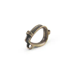 Brass and Copper Paracord Keychain Beads (Vintage yellow)