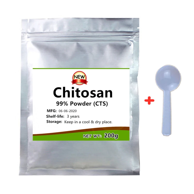 Пищевой/медицинский порошок Chitin Chitosan 99% (CTS) контроль веса добавка с супер