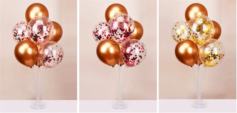 40 воздушных шаров на день рождения, подставка, латексные воздушные шары, стол, плавающие конфетти металлик, воздушный шар, арка, наборы, держатель для шарика, свадебные украшения