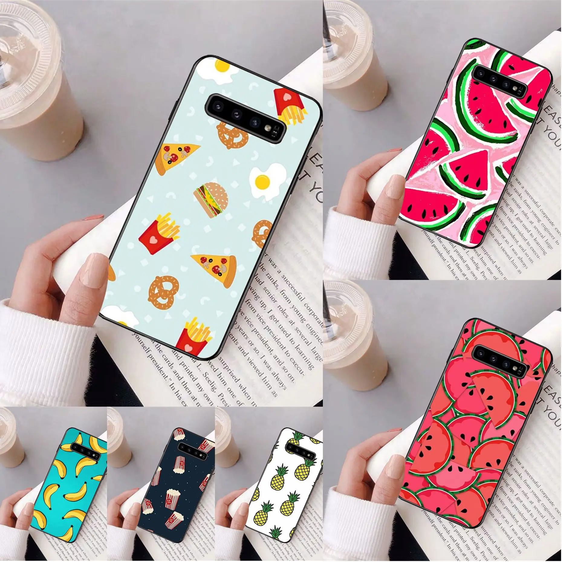 Чехол для телефона с изображением арбуза и фруктов чехол Samsung S10 E S9 plus S6 edge S7edge S8plus