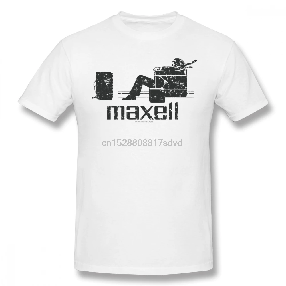 Футболка Черная Батлер футболка Maxell Пляжная из 100 хлопка Милая 6xl с коротким