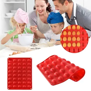 

30/40-Cavity Silicone Cake Decorating Moulds Cookie Mold Pudding Ice Cream Baking Pan Pastry Tool